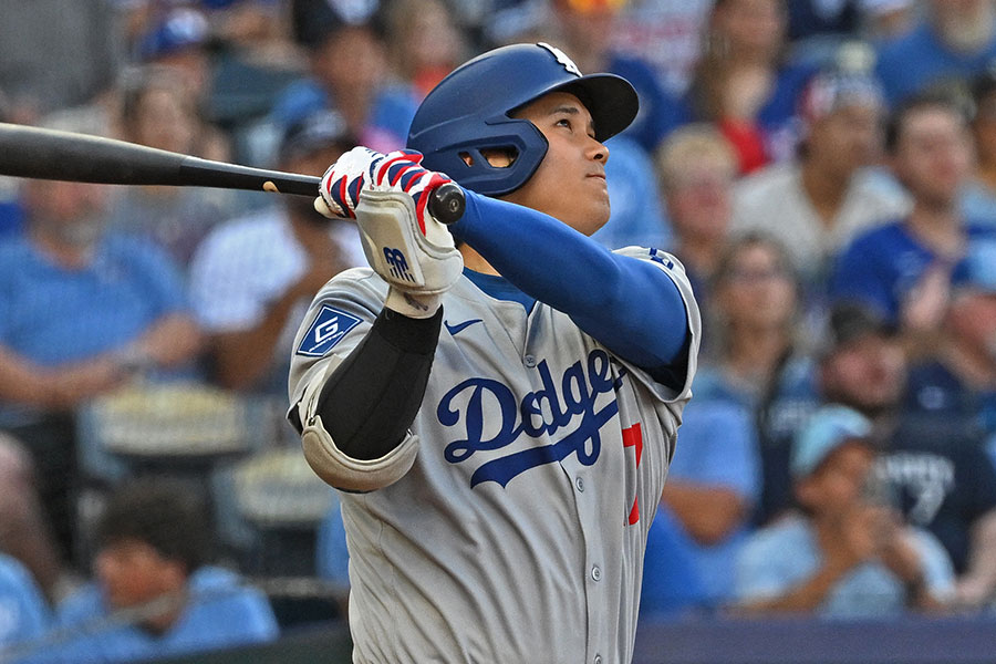 【MLB】大谷翔平、31号先頭打者ホームラン！　131m弾でリーグトップ独走…　31歳初アーチ＆球団記録更新、敵地騒然